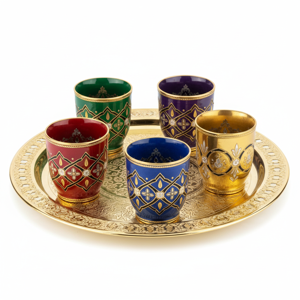 Arabic Tea & Coffee Cup Set