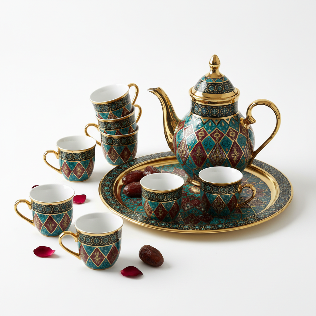 Arabic Tea & Coffee Cup Set
