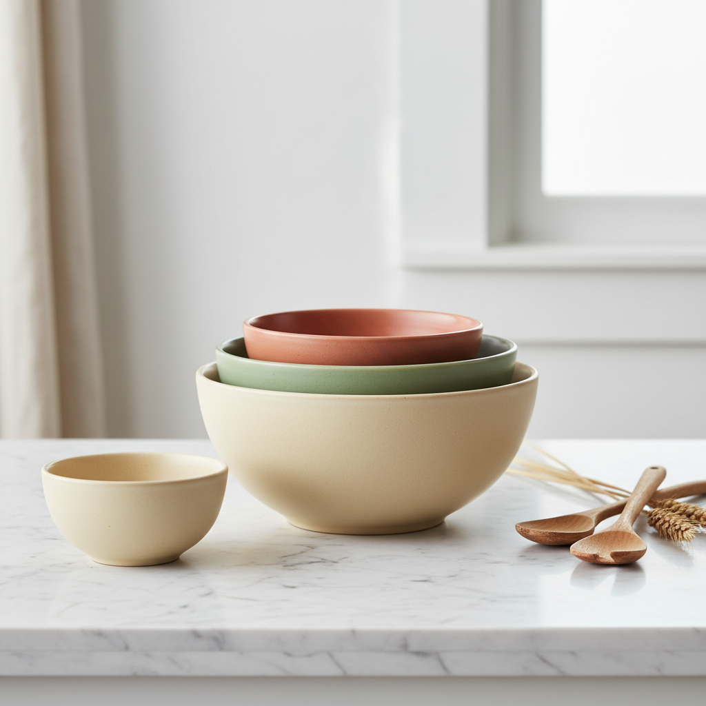 Ceramic Mixing Bowl Set