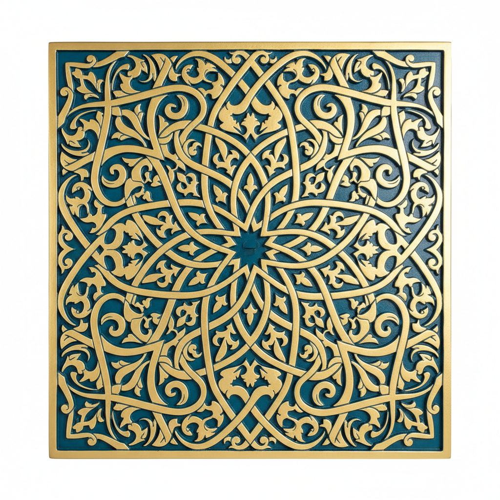Decorative Islamic Geometric Wall Art