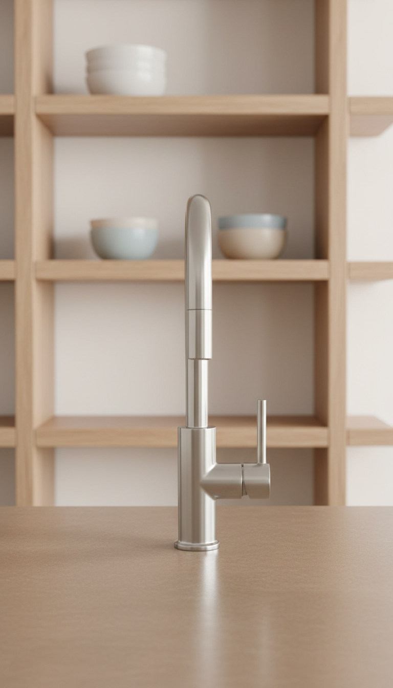 Soft-Close Brass Cabinet Pull