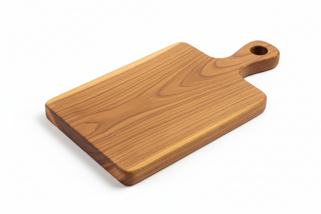 Handcrafted Wooden Cutting Board with Handle