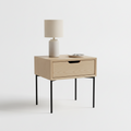 Minimalist Bedroom Nightstand with Drawer