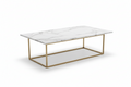 Modern Marble-Top Coffee Table
