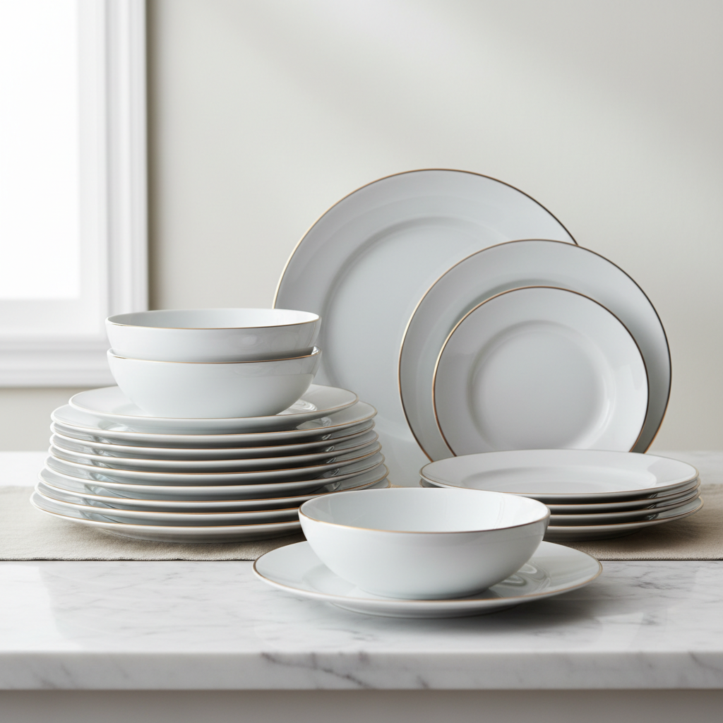 Premium Ceramic Dinner Plate Set