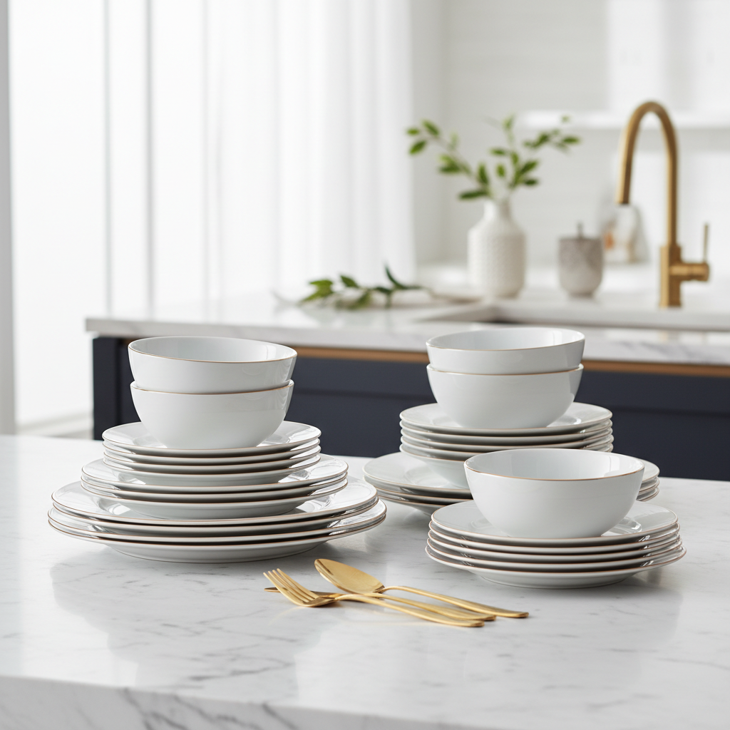 Premium Ceramic Dinner Plate Set