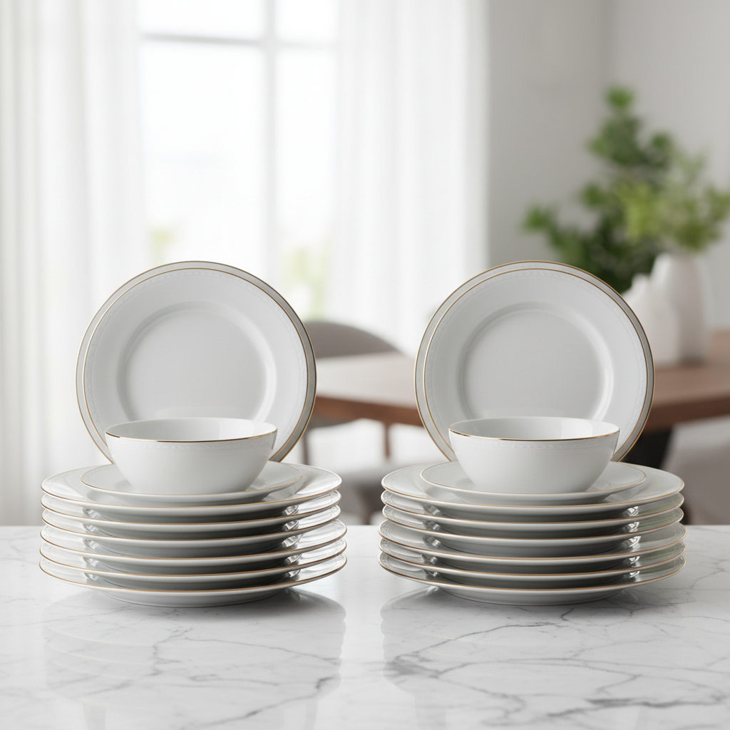 Premium Ceramic Dinner Plate Set