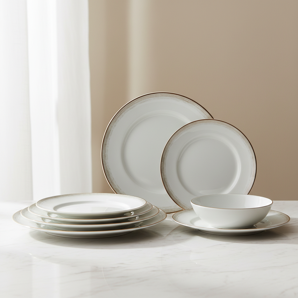 Premium Ceramic Dinner Plate Set